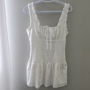 NWOT Kirious LA White Sleeveless Mini Dress